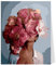 Wisebom Pintura por Números Moderna, 40x50cm Niña y Flores DIY Kit de Pintar con Números sin Marco, Pintura al óleo de Lienzo con Pinceles y Pigmento Acrílico para Adultos y Niños