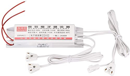 XYWHPGV Reattore per fluorescente a risparmio energetico AC 220V 2x36W per lampadina a tubo T8(77069 4fbbe c07d9 68885 5040b 26c5c
