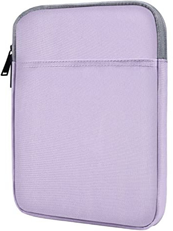 6.8 Inch Tablet Sleeve for Amazon Fire HD 7, Amazon Kindle Paperwhite 6.8/ Kindle 6 11th 2022, Kobo Clara 2E e-Reader 6 Sleeve Bag, Purple