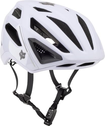 Fox Racing - CROShort SleaveFRAME PRO Solids, CE Helme - Erwachsene Unisex - Schutzausrüstung, Fahrradhelm, Mountainbike-Helm, MTB-Schutzhelm, Weiß, L