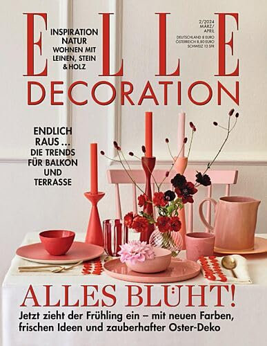 Elle Decoration 2/2024 Alles blüht!