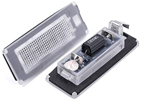 DOBRVVGT Kennzeichenbeleuchtung,Nummernschildbeleuchtung 2 stück Lizenznummer Plate Licht für Fiat Ducato Bus Kasten für Peugeot Boxer Bus Kasten für Citroen Jumper Bus Kasten 06-19