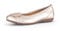 Gabor Damen Klassische Ballerinas, Frauen Flats,Ballerinen,Pumps,Halbschuhe,Sommerschuhe,Slipper,Ballerina-Schuhe,flach,Puder,43 EU / 9 UK