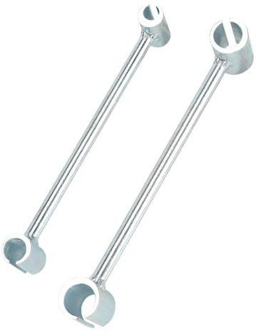 Yallmie 2Pcs Hinges Gap Adjusting Wrench, Door Hinge Adjustment Tool 14-18Mm Hinge Adjustment Wrench, Hinge Repair Tool 23-25Mm Door Hinge Repair Spanner for Fire Clean Room (A)