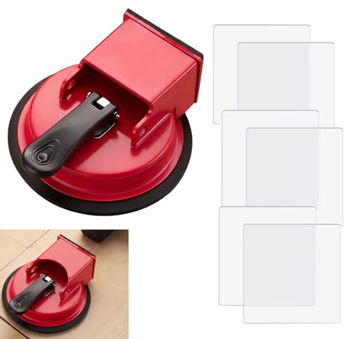 Strumento Riparazione Laminato Kit Riparazione Pavimento 1 Pezzo | Ventosa, Tampone Battuta, Piastrelle, Vinile, Fessure, Livellamento Fughe, Posa, Ristrutturazione