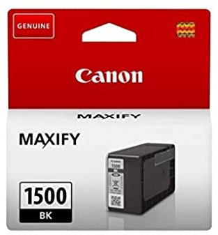 Canon PGI-1500 BK Tintentank Schwarz - 12,4 ml für MAXIFY Tintenstrahldrucker Original, 9218B001