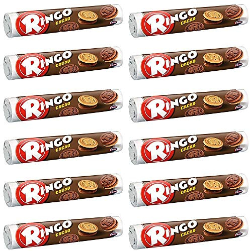 12x Pavesi Ringo Kekse kekse mit Kakao165 g cookies italien biscuits snack Cocoa