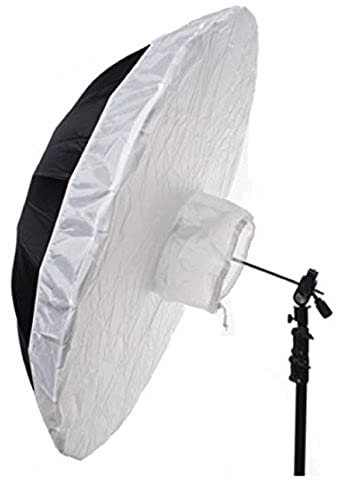 Bresser F002494 BR-BB150 Abat-Jour octogonal Noir/Blanc 150 cm