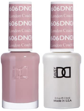 DND Duo Gel & Nail Polish Set - London Coach 606-2x15ml