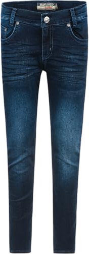 Blue Effect Jungen Jeans Super-Slim ultrastretch, Darkblue Soft Used (9620), 170 Superslim