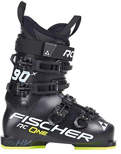 Fischer RC ONE X 90 20/21 Skischuhe Herren Black/Black/Black/Yello - 28.5