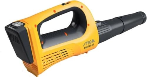 Stiga Soffiatore a Batteria SAB 100 AE Kit, Per un Giardino Pulito e in Ordine, Batteria ePower da 20 V (4 Ah), 280 W, Velocità Variabile, Batteria e Caricatore Inclusi