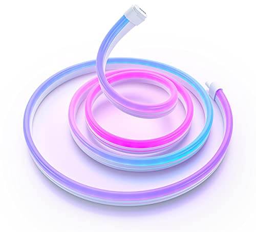 XIAOMI Smart Lightstrip Pro - Tira de Luz Inteligente LED, RGB, 2m, Luz suave 3D, 8 ajustes de ambiente, 100 configuraciones personalizadas, blanco (Versión ES + 3 años de garantía)