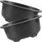 Cabilock Outdoor- 2 Stücke Bonsai Topf Schale Sukkulenten Ovaler Blumentopf Trainingstöpfe Übertopf Pflanztopf Blumenschale Pflanzschale Blumenkübel Outdoor Garten