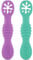 HOMYBABY® PreCucharas y Cucharas Bebe Silicona - Cuchara BLW Aprendizaje en 2 etapas - Cubiertos Recomendados por Nutricionistas - Pre Cuchara Antibacteriana y Ergonómica (2, A)