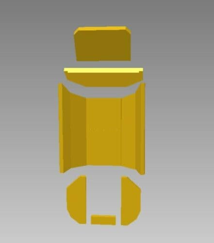 FEUERRAUMAUSKLEIDUNG PASSEND FÜR ORANIER KAMINOFEN POLAR 6 B