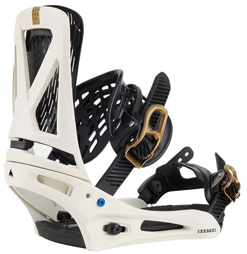 Burton - Fixations De Snowboard Genesis Re Flex Blanc Homme - Homme - Taille m - Blanc