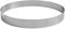 GOBEL - Cercle à Tarte Perforé - Cercle à Patisserie Perforé - INOX - Ø 22 cm - Hauteur 3,5 cm - Qualité professionnelle - Fabriqué en France, Silver