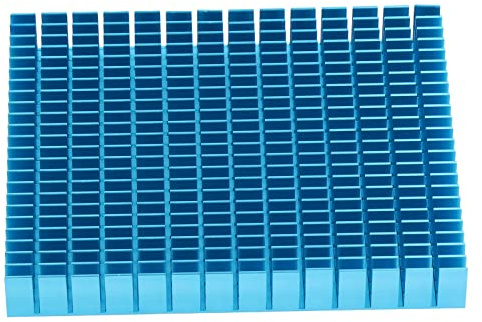Yctze Kühlkörper, Aluminium Kühlkörper, 150 x 120 x 20 mm, für CPU, Verstärker, Leiterplatten