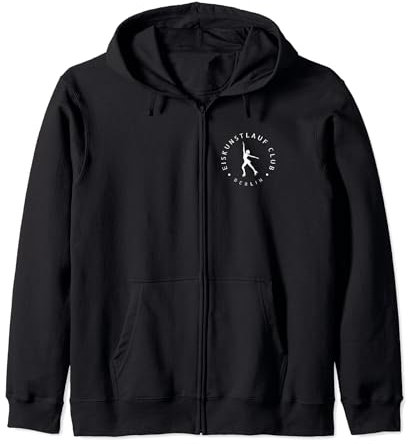 Berlin Eiskunstlauf Club Trainingsjacke Eiskunstlauf Kapuzenjacke