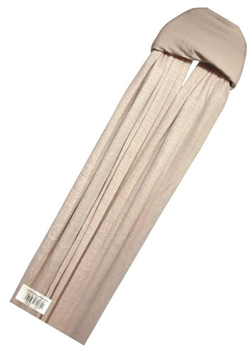 100% Baumwolle Cotton Hijab Jersey Kopftuch-Frauen Premium (light cream #63)