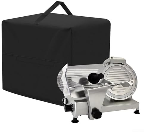 Besttoolifes Meat Slicer Cover, Waterproof Dust-Proof Meat Slicer Covers Protector For Kitchen Counter, Fit For Meat Slicer Machine-Heavy Duty 420D Oxford Fabric 15.7L × 11.4H × 11.4W