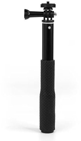 REFLEX CAMERA Aluminium Waterproof Selfie Stick – 4-Section Extendable Monopod Pole for Go Pro Hero 13-5, Insta 360, D J I Osmo Action, 1/4 Mount – Outdoor Action Camera Stick