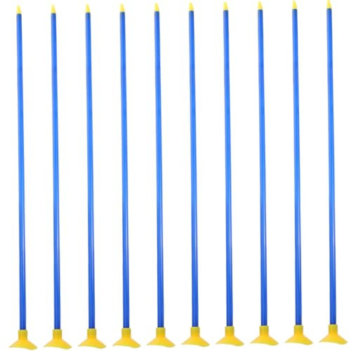 HOODANCOS 10Pcs Suction Cup Arrows for Safe Outdoor Archery for Target Practice Sport Games Soft for Fun Shooting Activities