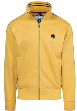 PITBULL - Herren Pullover, Sweatshirt Oldschool Tape Logo, Normaler Sportlicher Schnitt, Komfortabel, Polyestergewebe Blouson