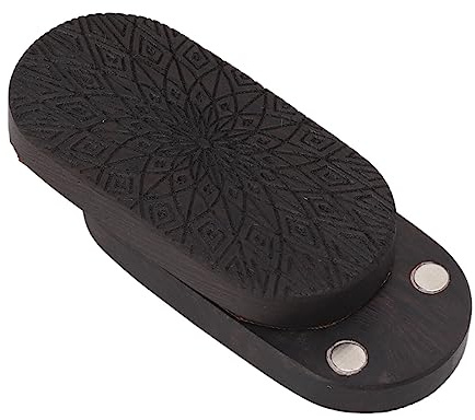 WAHEWUD Ebenholz-Magnet-Push-Slider-Spielzeug, Stressabbau-Zappelspielzeug, magnetisches Design, Verbindungsdruck, Anti-Stress-Erwachsene-Hartholz-Push-Slider für Reisen, Arbeit,
