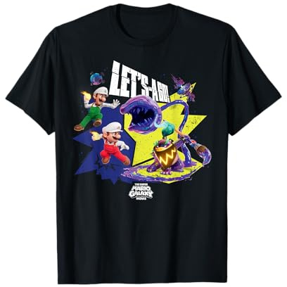 The Super Mario Galaxy Movie Star Power Showdown Camiseta
