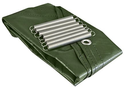 Windhager Komposter-Abdeckung, Schutzplane für Komposter, Plane Kompost, Grün, 200g/m², Durchmesser 1,2 m, 06749