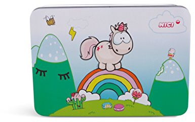 NICI Theodor and Friends Keksdose Einhorn Theodor, 21, 5 x 15, 3 x 6, 5 cm