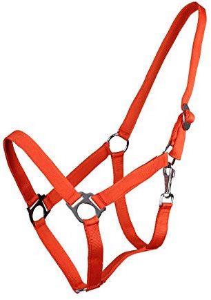 ARBO-INOX® Halfter mit Schiebeschnalle Stallhalfter Basic (Full, orange)