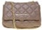 Valentino by Mario Valentino Ocarina, Satchel Femme, Beige (Taupe), 8x13.5x18.5 Centimeters (B x H x T)