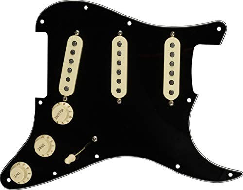 Fender PickGuard Strat Originale '57 / '62 - S / S / S / S / S - Nero