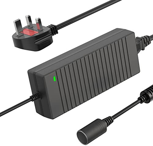 Shentian Power Supply Socket AC to DC Adapter 110V-240V to 12V 10A Car Power Charger Converter/Universal Power Adapter(120W)