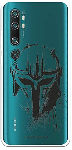 Schutzhülle für Xiaomi Mi Note 10, offizielles The Mandalorian Controller zum Schutz Ihres Handys. Flexibles Silikon, offizielles Star Wars-Lizenzprodukt.