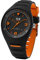 Ice-Watch - P. Leclercq Black orange - Schwarze Herrenuhr mit Silikonarmband - 017598 (Medium)