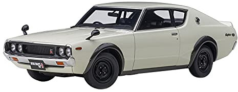 AUTOart Nissan Skyline 2000 GT-R KPGC110 1973 weiß Modellauto 1:18