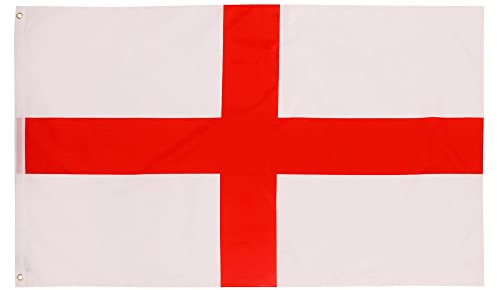 Banderas de aricona – bandera de Inglaterra resistente a la intemperie con 2 ojales de metal - bandera nacional inglesa 90 x 150 cm