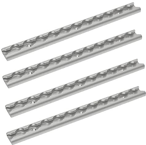 Preiswert&Gut 4X Verzurrschiene für Anhänger mit Bruchlast von ca. 500 kg Airlineschiene 30 cm – Befestigungsschiene für Ladungssicherung Schiene mit Eigengewicht von ca. 0,129 kg Zubehör