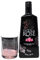 Regalo Personalised Engraved Dimple Glass Tumbler & 70cl Tequila Rose - Tequila Banner Design (No Gift Box)