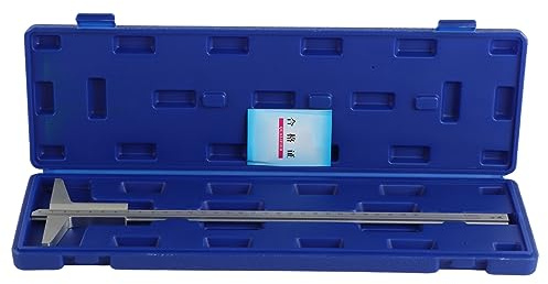 Tiefenmessschieber, Metalllehre, 0,02 Mm, Hohe Genauigkeit, Mikrometer, Messschieber, Messwerkzeug, Tiefenmessschieber (0-300)