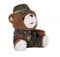 MFH Teddybär mit Flecktarn Kostüm und Mütze