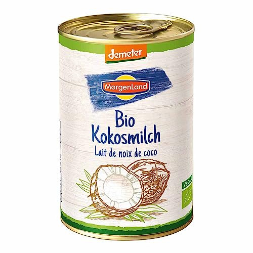 Morgenland Kokosmilch, demeter, 400ml (12)