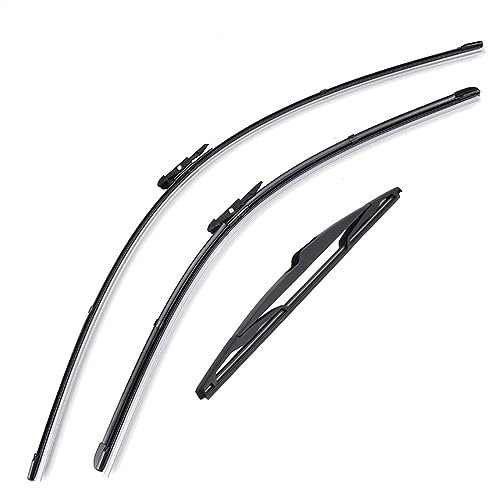 SPANN Auto Vorne Hinten Scheiben Wischerbltter Scheibenwischerblätter-Set Für Vauxhall Für Opel Für Zafira B 2005–2008 2009 2010 2011, Auto-Front- Und Heckscheibe, Scheibenwischerarm