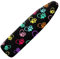 Jeiento Hippie Ironing Board Cover Color Dog Paw Print Heat Reflective Ironing Pad Cover Hook and Loop Fasteners 15x54 Polyester Ironing Covers with Elastic Edge