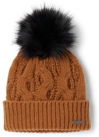 Columbia Damen Boundless Days Cable Knit Pom Beanie Mütze