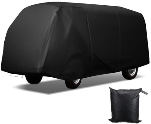 Bâche de Protection Intégrale pour Caravane, Camping-Car, V-W T2/T25/210T Transporter - Wohnwagen&Wohnmobil Schutzdach, Bâche de Protection pour Camion à Fourgon